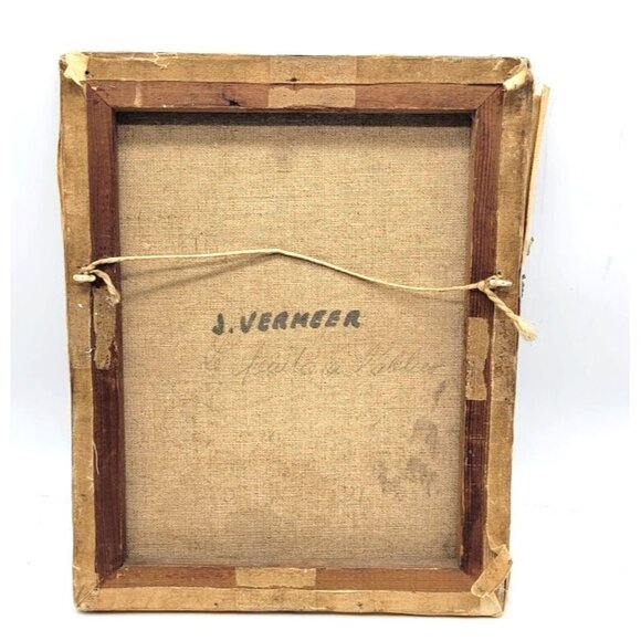 Vintage Johannes Vermeer The Artist in His Studio Paris France Chateau Estate - Picture 5 of 12